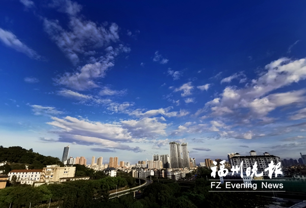 “丹娜丝”带着热带低压跑了 榕城又迎高温天气