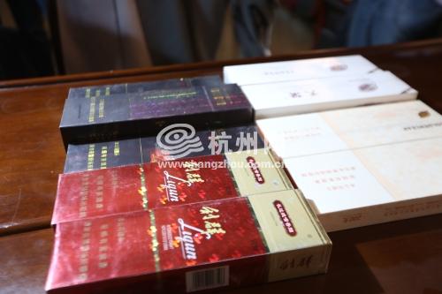 杭州警方查扣5420条假烟 你抽的高档烟也许几块钱一包