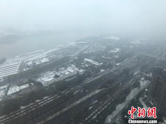 江南遭遇大雪突袭“一夜白头”