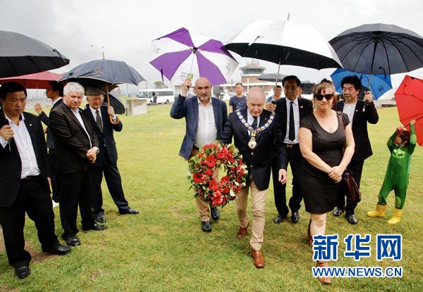 澳大利亚卧龙岗市祭奠南京大屠杀死难者