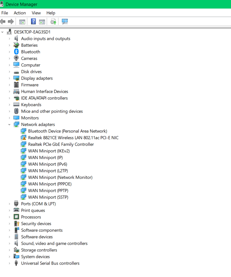 Update the WiFi Driver to Fix WiFi icon not showing on Windows 11