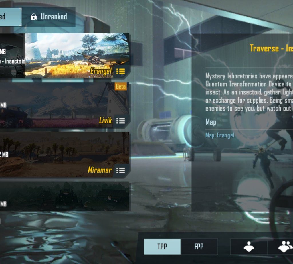Battlegrounds Mobile India Maps