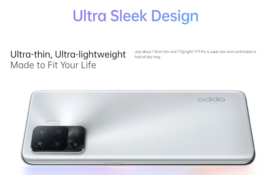 Oppo F19 Pro+ 5G