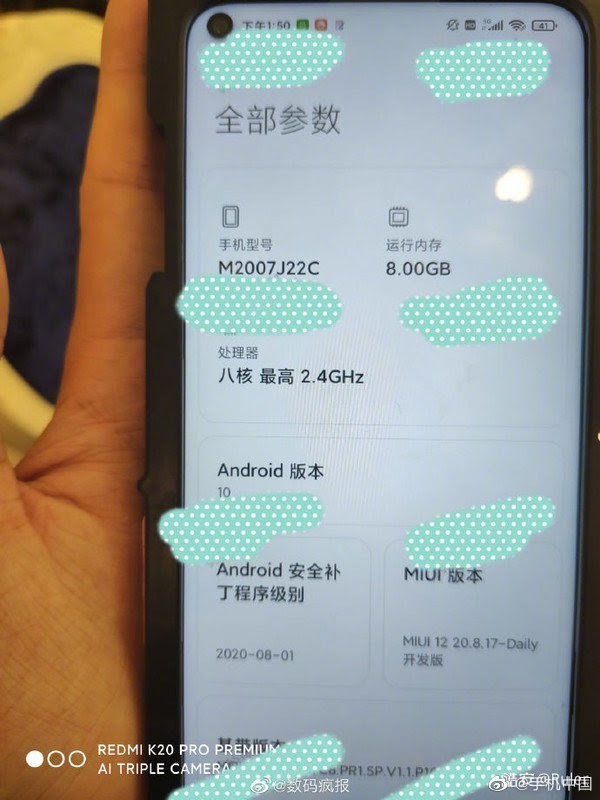 Redmi Note 10 Major Specifications