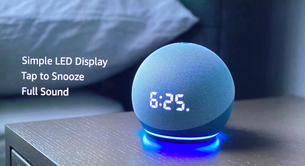 Echo Dot and Echo Dot with Clock 2nd Gen
