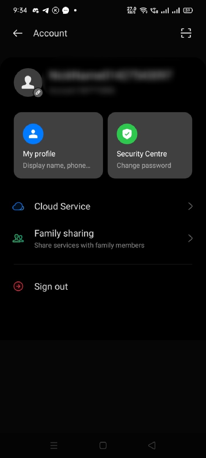 Heytap Cloud on realme