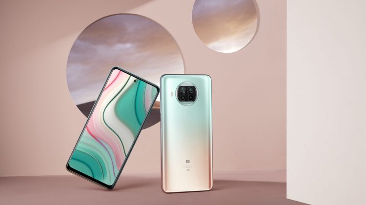 Mi 10i 5G Pacific Sunrise Color looks beautiful