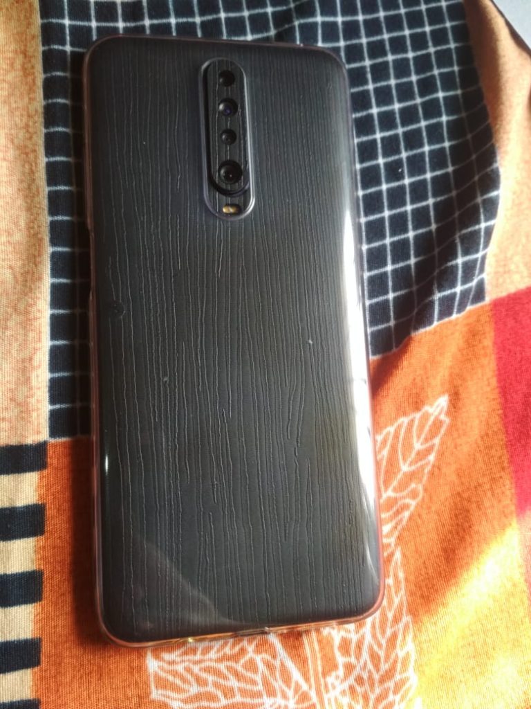 After covering it with the case